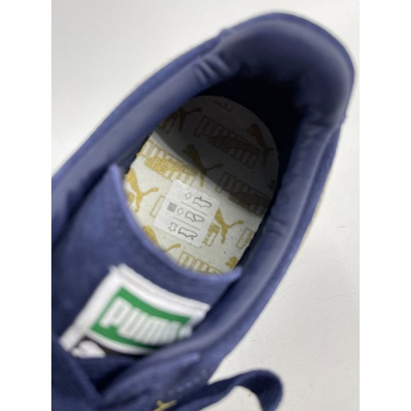 Puma Men's Classic Xxi Sneakers Blue Suede Casual Low Top Lace Up US Size 7.5 - Picture 11 of 16